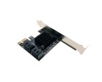 Контроллер PCI-Ex1 v2.0 4 x SATA 3.0 (6Gb/s), чип Marvell 88SE9215, модель PCIe4SATA3ASM Espada