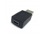 Переходник USB 2.0 type A male to mini USB type B female Espada, модель: EUSB2AmMnf