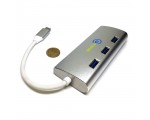 *Сетевая карта USB Type-C to Lan+HDMI+USB hub+SD/TF cardreader, CQITeng