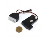Твердотельный накопитель SSD DOM 16Gb SATA Kindian HS16GB горизонтальный с кабелем питания, пластиковый корпус / Жесткий диск SSD