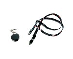 Универсальный кабель - переходник 3 в 1!!!  Espada Elyard3i1 черный Type C + micro USB +  iphone Lightning 8pin ремешок на шею для телефона для зарядки планшета, ноутбука, смартфона