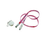 Универсальный кабель - переходник 3 в 1!!!  Espada Elyard3i1 розовый Type C + micro USB +  iphone Lightning 8pin ремешок на шею для телефона для зарядки планшета, ноутбука, смартфона