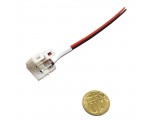 Коннектор /провод/ для соединения светодиодных лент 5050 с блоком питания, 2 контакта, IP20, цвет белый
