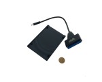 Кабель /адаптер/ USB Type-C to SATA 6G Espada PA02BKU3.1 с защитной пластиковой панелью для жесткого HDD диска или SSD диска 2,5"