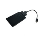 Кабель /адаптер/ USB Type-C to SATA 6G Espada PA02BKU3.1 с защитной пластиковой панелью для жесткого HDD диска или SSD диска 2,5"