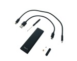 Внешний корпуc USB3.1 для M.2 SSD, M, B+M key NVME/SATA до 10 Гбит/c чип JMS583, модель USBnVME4 Espada