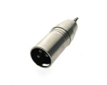 Переходник audio jack 3.5mm M to XLR male для соединения аудио, звукозаписывающих, звуковоспроизводящих студийных устройств