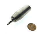 Переходник audio jack 3.5mm M to XLR male для соединения аудио, звукозаписывающих, звуковоспроизводящих студийных устройств