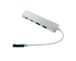 Разветвитель USB 3.1 Type C to 2хUSB 3.2 Gen 2 type A и 2х 3.2 Gen 2 type C 10Gbps , Eh4321 хаб Espada