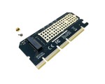 Адаптер PCI-E x16 на M.2 M key для подключения NVMe SSD дисков в ПК, для PCI-E x4, x8, x16, модель PCIeNVME Espada