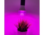 Светодиодная фитолампа для растений Е27 Espada Fito E-A60-18-9, 9W 100-240V / Led лампа для гидропоники, аквариумных растений, выращивания рассады /