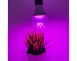 Светодиодная фитолампа для растений Е27 Espada Fito E-A60-24-12, 12W 100-240V / Led лампа для гидропоники, аквариумных растений, выращивания рассады /