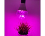 Светодиодная фитолампа для растений Е27 Espada Fito E-A60-30-15, 15W 100-240V / Led лампа для гидропоники, аквариумных растений, выращивания рассады /