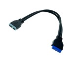 Кабель - удлинитель USB 3.0 с внутреннего разъема материнской платы 20PIN / 19pin male to female 30см E20mf30 Espada