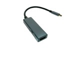 Видеоадаптер USB 3.1 type C to HDMI + PD модель EtyChdPD Espada поддерживающий технологию быстрой зарядки Power Delivery / конвертер / видеокарта /
