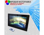 Цифровая фото рамка Photo Frame 13" Espada E-13HD, цвет черный 16Gb рекламный монитор