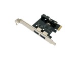 Контроллер PCI-E x1 v2.0 на USB 3.2 Gen1x1, 2xUSB A + 19 pin, чип VLI VL805-Q6, модель PCIeUSB2-2 Espada