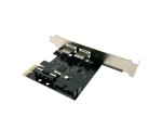 Контроллер PCI-E x1 v2.0 на USB 3.2 Gen1x1, 2xUSB A + 19 pin, чип VLI VL805-Q6, модель PCIeUSB2-2 Espada