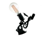Светодиодный фитосветильник LED fito Espada E-CAP27F на присоске с выключателем, 10W для выращивания рассады и досветки растений