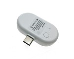 Портативный термометр USB type C для смартфона, планшета, белый / измеритель температуры тела человека /