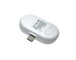 Портативный термометр Micro USB type B для смартфона, планшета, белый / измеритель температуры тела человека /