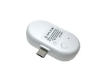 Портативный термометр Micro USB type B для смартфона, планшета, белый / измеритель температуры тела человека /