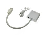 Видеоадаптер HDMI 19M to VGA 15 F с кабелем 3.5mm audio