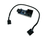 Переходник разветвитель с материнской платы USB 2.0 10 Pin female на 2 * 10 Pin male 30см c произвольным расположением портов, EiD102M Espada