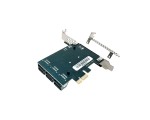 Контроллер PCI-Ex1 v2.0 6 x SATA 3.0 (6Gb/s), чип Marvell 9215+ASM1093, модель PCIe6SATAMar Espada