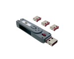 USB блокировка портов ELock4, Esterra в комплекте 4 замка / заглушки / и ключ / юсб блокиратор /