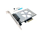 Контроллер PCI-Ex4 v3.0 U.2 (SFF-8639), модель PCIEU2A ver.2, Espada