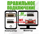 Видеоадаптер DVI-D 25M to Display Port 20F 20см, EDvDp, Espada