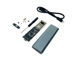 Внешний корпуc для M.2/NGFF/ SSD key B, B+M, USB3.1, модель e9023U31 ver2, Espada /external case/Enclosure/внешний бокс/контейнер/кейс