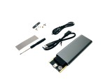 Внешний корпус USB3.1 для M.2 SSD M и B+M key NVME/SATA до 10 Гбит/c чип JMS583, модель USBnVME3 ver2 Espada