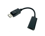 Видео конвертер Display Port Male to HDMI Female 4k 20см, Edphd4k, черный, Espada