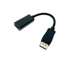 Видео конвертер Display Port Male to HDMI Female 4k 20см, Edphd4k, черный, Espada