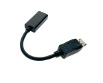 Видео конвертер Display Port Male to HDMI Female 4k 20см, Edphd4k, черный, Espada