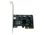 Контроллер PCI-E x4 v3.0 на USB 3.2 Gen2x2, type C чип ASM3242, модель PCIeUASM3242 Espada