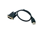 Кабель - переходник HDMI Male to DVI-D Male 0.5 метра Ehdv05 Espada