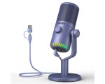 Микрофон MAONO, модель DM30, фиолетовый