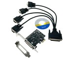 Контроллер PCI-E, 4S модель FG-EMT04A-2L, Espada