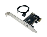Контроллер PCI-E  x1, M.2 key E, для модулей WIFI и Bluetooth, модель PCIeM2Wi Espada
