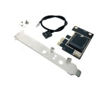 Контроллер PCI-E  x1, M.2 key E, для модулей WIFI и Bluetooth, модель PCIeM2Wi Espada