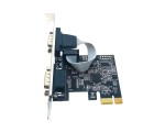 Контроллер PCI-E, 2S port, чип AX99100, модель PCIe2SAX, Espada