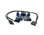 Переходник разветвитель с материнской платы USB 2.0 10 Pin Female на 4 * 10 Pin Male 30см EiD104M, Espada