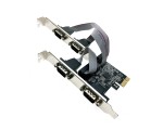 Контроллер PCI-E на 4 COM порта, модель FG-EMT04A-1-BU01 ver2, чип AX99100, Espada