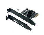 Контроллер PCI-E, USB 3.2 Gen2(USB-A, USB-C, Type-E),PCIeU32TE, Espada