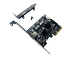 Контроллер PCI-E, USB 3.2 Gen2(USB-A, USB-C, Type-E),PCIeU32TE, Espada