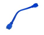 Кабель удлинитель с материнской платы 20pin Female на 20pin Female 20см Espada модель E20pFF