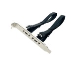 Планка в корпус USB C 3.2 Gen2x2 2 порта, Ebr220C, 20Gbps, Espada, type E MB